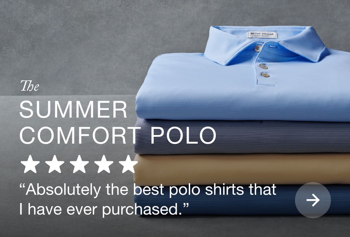 Summer Comfort Polos | Peter Millar UK